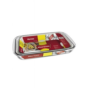 Genérico - Pack 2 Fuentes Rectangulares Pequeña Mediana