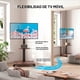 thumbnail image 5 of Soporte Tv Con Ruedas 26 A 75 Emetres Pedestal Tv Movi, 5 of 10
