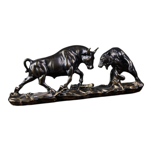 Escultura De Animales Figura De Vaca Esculturas De Vaca Modernas Para Estante Estantes De Mesa Cobre 40x11x15.5cm