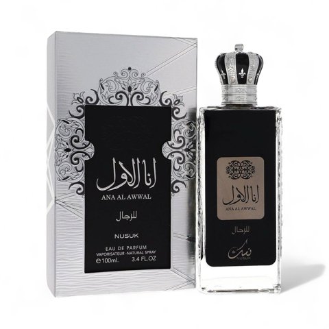 Ana Al Awwal Black By Nusuk Edp 3.4 Oz