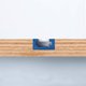 thumbnail image 5 of T-Track HOTTARGET de aluminio, 60 cm, con tornillos para madera, 2 unidades, color azul, 5 of 7
