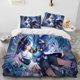 thumbnail image 1 of Genshin Impact Game GamerComforter Bedding Set,Duvet Cover Bed Set Quilt Cover Pillowcase, Size Bedding Set S Bed Sheets, 1 of 5
