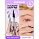 thumbnail image 2 of Bolígrafo para cejas SHEGLAM Real Flow Laminating Blonde con diseño 2 en 1, 2 of 6