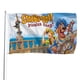 thumbnail image 1 of Scooby-Doo Piratas Bandera impresa con temática, regalo perfecto para fanáticos, amigos y familiares, y adecuada para actividades al aire libre e interiores, decoraciones de fiesta. 90 cm × 150 cm., 1 of 6