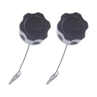 Magideal - 2X Tapas Del Tanque De Combustible, Práctica Tapa Del Tanque De Combustible, Tapa Del Tanque De Reemplazo De Aceite Combustible Tapa De Llenado De Gas