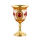 thumbnail image 1 of 20ml Copas Copas Copa Vasos Copas de champán Barware Piedra preciosa Deocrative en relieve para bodas Celebraciones de cumpleaños Comedor oro blanco rojo, 1 of 5
