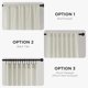 thumbnail image 4 of Cortinas Joydeco de lino, 213 cm de longitud, juego de 2 paneles, color avena, 4 of 8