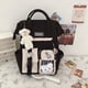 thumbnail image 3 of Upgrade Your Style with Our Classic Casual Backpack - Perfect for Travel, School and Daily Use with Accessories Included, 3 of 5