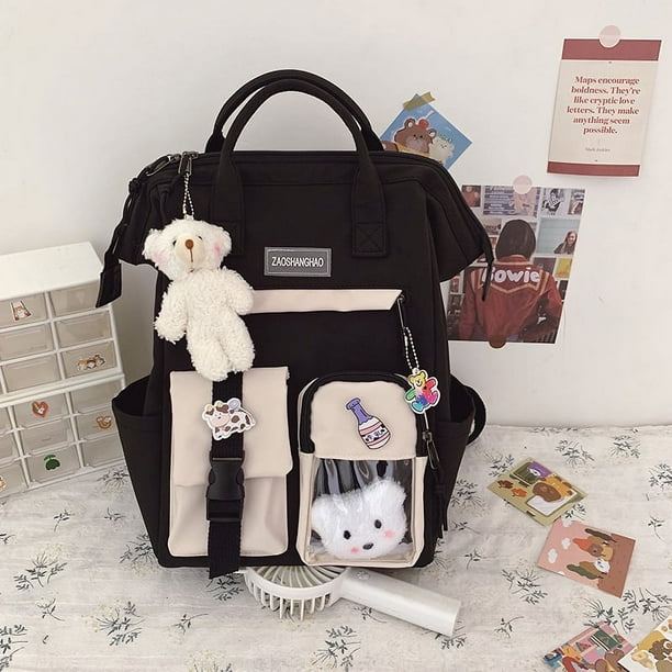 Upgrade Your Style with Our Classic Casual Backpack - Perfect for Travel, School and Daily Use with Accessories Included