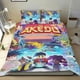 thumbnail image 1 of Akedo Ultimate Conjunto de sábanas temático, trío de piezas, cómodo y amigable con la piel, diseño único, regalo de decoración para el hogar para familiares, amigos y fans, 90 cm * 190 cm, 1 of 6