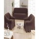 thumbnail image 1 of Juego Fundas Sillon Elastica 3+1+1 Nido Abeja Con Faldon, 1 of 6