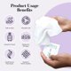 thumbnail image 5 of Toallitas y toallitas Herban Essentials Aceite esencial de lavanda, 5 of 7