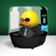 thumbnail image 2 of Figura de vinilo TUBBZ Primera edición The Matrix Morpheus Duck 9 cm, 2 of 6