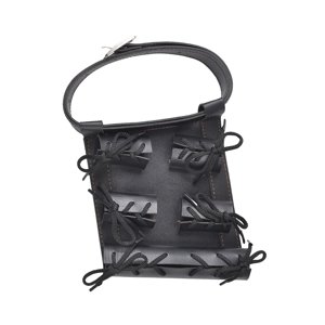 Magideal - Bolsa De Cuero Pu Para , Accesorios De Cosplay De Anime Samurái, Correa Trasera Ajustable, Bolsa De Transporte Para Cosplay De Halloween