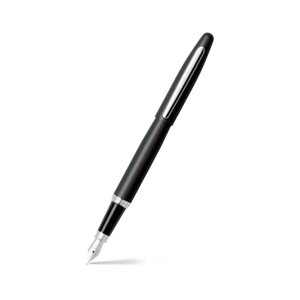 Plumas Sheaffer Vfm Punta M Negro Mate Detalles Plateados