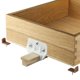 thumbnail image 3 of Guía central para cajón de madera dura Rockler, montaje central, 59 cm, perfil T, 3 of 5
