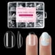 thumbnail image 1 of Uñas postizas OPkssnails 360 piezas transparentes para niños, 1 of 7
