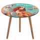 thumbnail image 1 of La dama y el vagabundo-theme Fitted Round Tablecloths Elastic Edged Table Covers Waterproof Table Cloth for Kitchen Holiday Party Tables Decor 120cm, 1 of 6