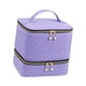 thumbnail image 5 of Bolsa Organizadora De Esmalte De Uñas, Bolsa De Transporte De Viaje Para Mujer, Regalo Cosmético Violeta, 5 of 5
