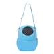 thumbnail image 4 of Bolsa De Transporte Para Animales Pequeños Para Mascotas Bolsa De Viaje Para Hámster Con Jaula Caliente Azul 27x22cm, 4 of 5
