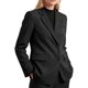 thumbnail image 1 of Blazer de Mujer INSPIRE CHIC Mangas Largas Ropa de Trabajo Chaquetas Casual Commuter Negocios Chaqueta de Traje con Botón en el Puño Solapa con Muesca Grande Negro, 1 of 6