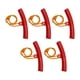 thumbnail image 4 of 5 Piezas Herramienta De Ahorro De Cambio De Rueda De Coche Protector De Llanta De Cambio De Neumático De Coche Rojo, 4 of 5