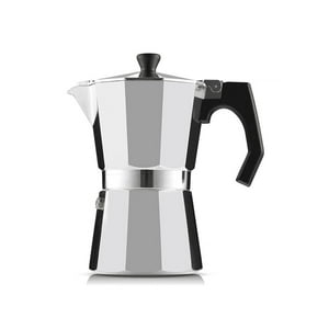 Gosshh - Cafetera Italiana Greca 450Ml 9 Tazas Espresso Acero Inoxidable