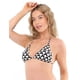 thumbnail image 2 of Bikini triangulo argolla estampado negro Talla XL, 2 of 4