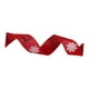 thumbnail image 1 of Cinta Navideña De 2 Pulgadas De Ancho, Cinta De Lino Para Manualidades De Festivales, Suministros Para Fiestas, Color Rojo, 1 of 3