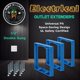 thumbnail image 2 of Extensor de receptáculos Outlet Mint Bucket Brands, paquete de 3, 2 of 7