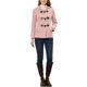 thumbnail image 2 of INSPIRE CHIC Abrigo Duffle con Cierre de Cremallera para Mujer, Anorak con Capucha Recortada, M Rosa, 2 of 6