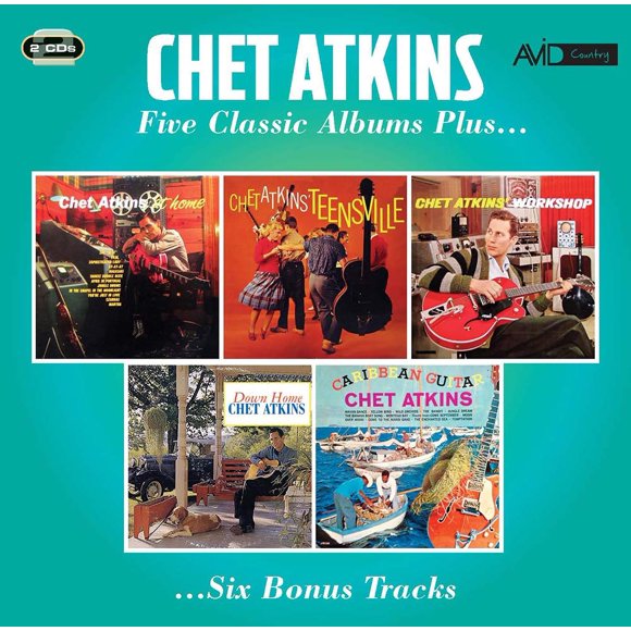 Álbum de música Avid: Cinco álbumes clásicos Plus de Chet Atkins