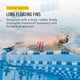 thumbnail image 3 of Aletas de natación FINIS Long Floating Rojas/Negras Talla S, 3 of 9