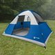 thumbnail image 5 of Tienda de campaña Wakeman Outdoors para 4 personas con funda impermeable y bolsa, color azul, 5 of 6