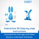 thumbnail image 2 of Kit de escultura en arcilla Fat Brain Toys Hey Clay Animals con aplicación, 2 of 7
