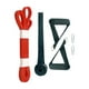 thumbnail image 4 of Banda De Resistencia Gym Stretch Pull Up Banda De Asistencia Para Entrenamiento De Yoga Pilates 208cmx0.45cmx1.3cm Rojo, 4 of 5
