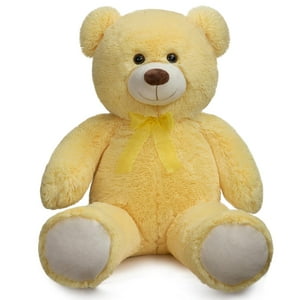 Oso De Peluche Hollyhome De Peluche De 36 Pulgadas Para Niños, Amarillo