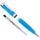 thumbnail image 2 of Bolígrafo Conklin Azul Cromo con Patrón de Espina de Pescado, 2 of 4