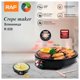 thumbnail image 1 of Maquina Panqueque O Asador Sarten Crepe 1200W Negro R528 Raf, 1 of 2