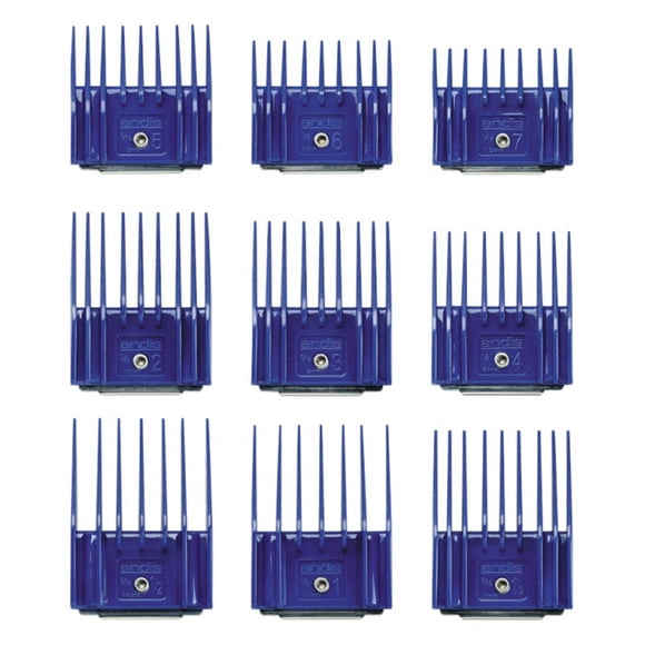 Set de 9 Peines de Alzada para maquinas de corte profesional