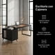 thumbnail image 2 of Homer Design Escritorio Moderno Con Cajoneras 120x60x75cm Para Oficina Color Negro, 2 of 8