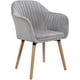thumbnail image 3 of Pack 2 Butacas Sitiales Almer Velvet Gris | Sala, Dormitorio u Oficina, 3 of 7