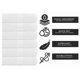 thumbnail image 4 of Toalla KAHAF COLLECTION 61x122 cm Blanco Pack de 6, 4 of 4