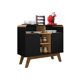 thumbnail image 1 of Aparador Buffet Berilo Negro Canela, 1 of 4