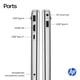 thumbnail image 3 of Notebook HP 15.6" Intel Core i3-N305 8GB RAM 128GB UFS Natural Silver, 3 of 3