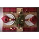 thumbnail image 4 of Mantel redondo DII Holiday Dining Tartán Holly Plaid de 70 pulgadas, 4 of 5