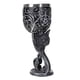 thumbnail image 1 of Copa Figura Gato Resina Acero Inoxidable, 1 of 3