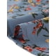 thumbnail image 5 of INSPIRE CHIC Camisa de Mujer con Botones, Estampado Floral Pequeño, Manga Larga, Cuello en Punta, Blusa de Oficina M Gris Azul, 5 of 6