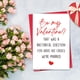 thumbnail image 5 of Tarjeta de San Valentín LYMEQING divertida y romántica para cónyuge, 5 of 6