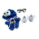 thumbnail image 2 of 3x Monos Y Gafas Para Muñecas De Moda, Accesorios Para Muñecas De 15 A 17 Cm, Muñecas De Niño, Azules, 2 of 3